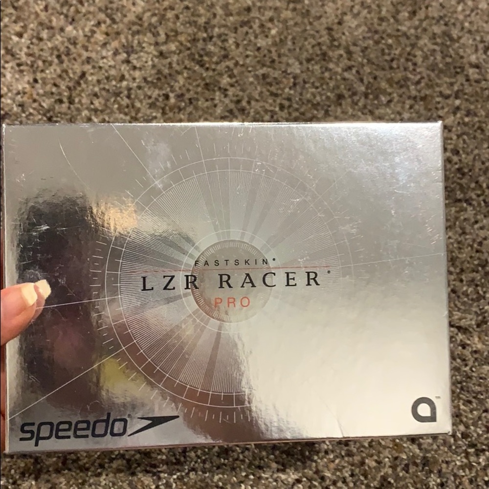 Speedo LZR Racer pro Fastskin 🧡🖤.